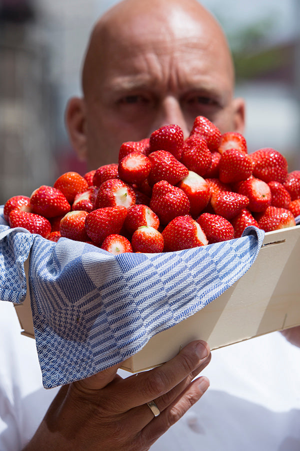 Tip van de chef, aardbeien met prosecco en peper