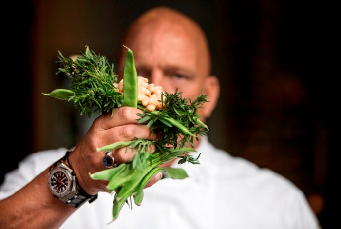 Herman den Blijker over witte bonen salade