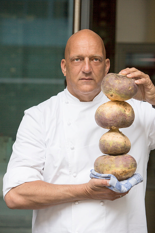 Tip van de chef, koolraap met geitenkaas