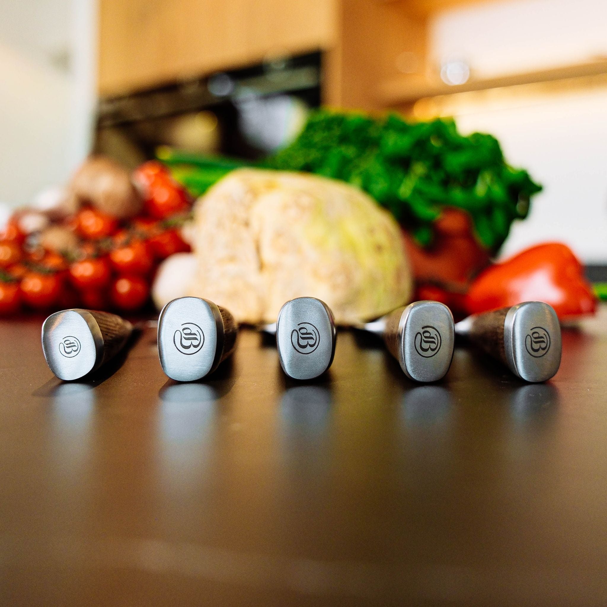 Damascus Santokumes 18 cm