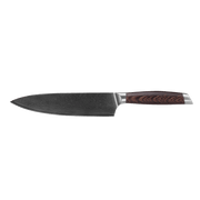 Damascus Koksmes 20 cm - damastalen mes, professioneel keukenmes