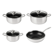 Hybride Wok Ø28 + Hybride Pannenset Ø20 + Ø24 + Ø28
