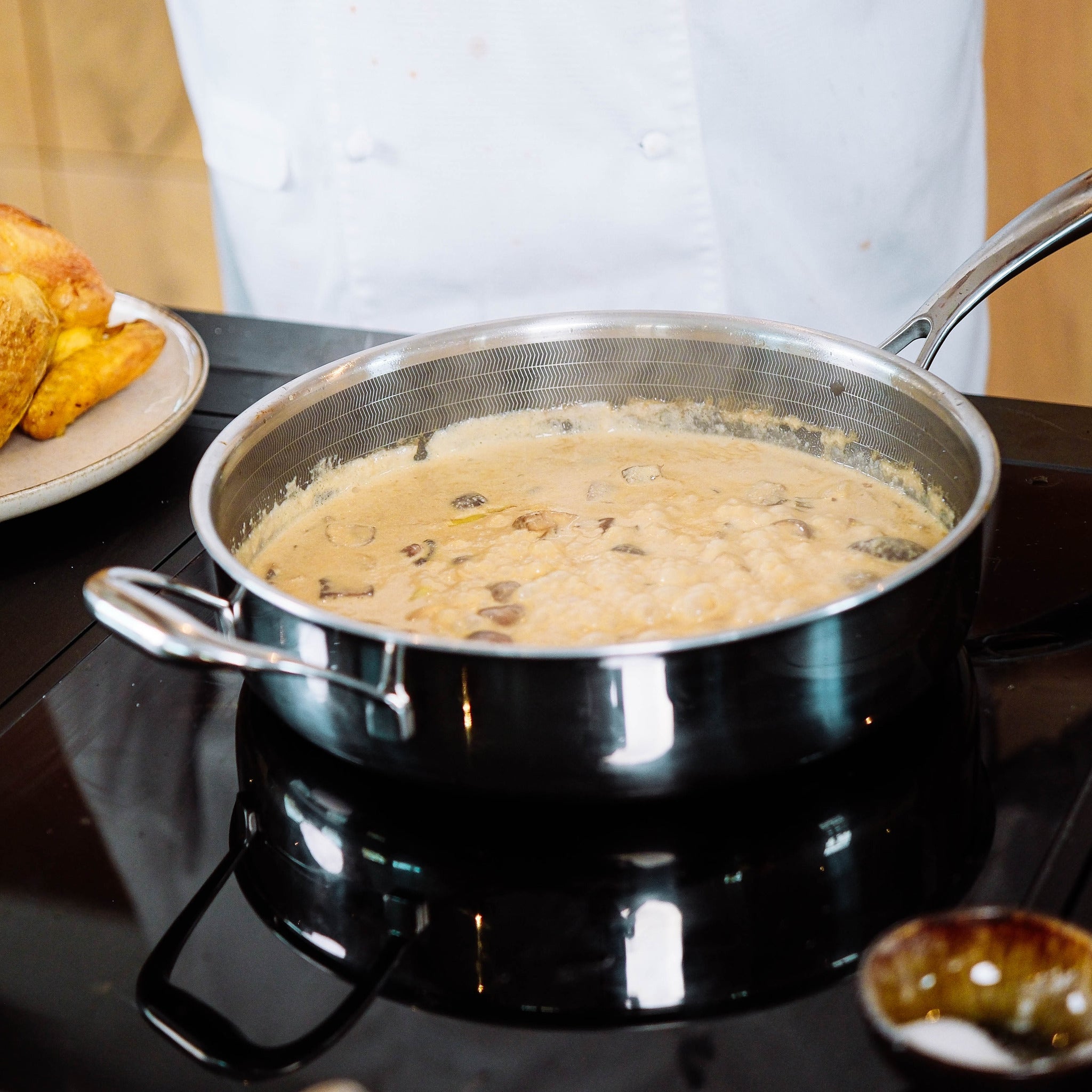 Hybride Wok & Hapjespan Set Ø28