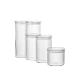 Glazen Opbergbakjes – 5 stuks