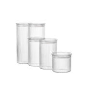 Glazen Opbergbakjes – 5 stuks
