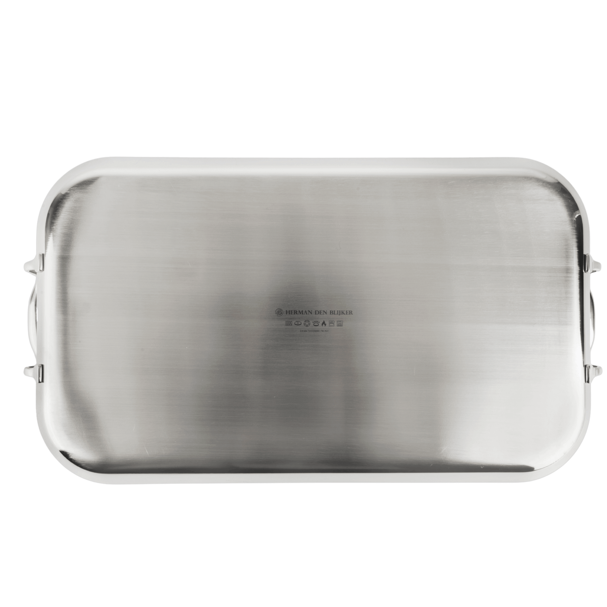 Grillplaat 45 cm op inductieplaat — geschikt voor alle warmtebronnen inclusief inductie