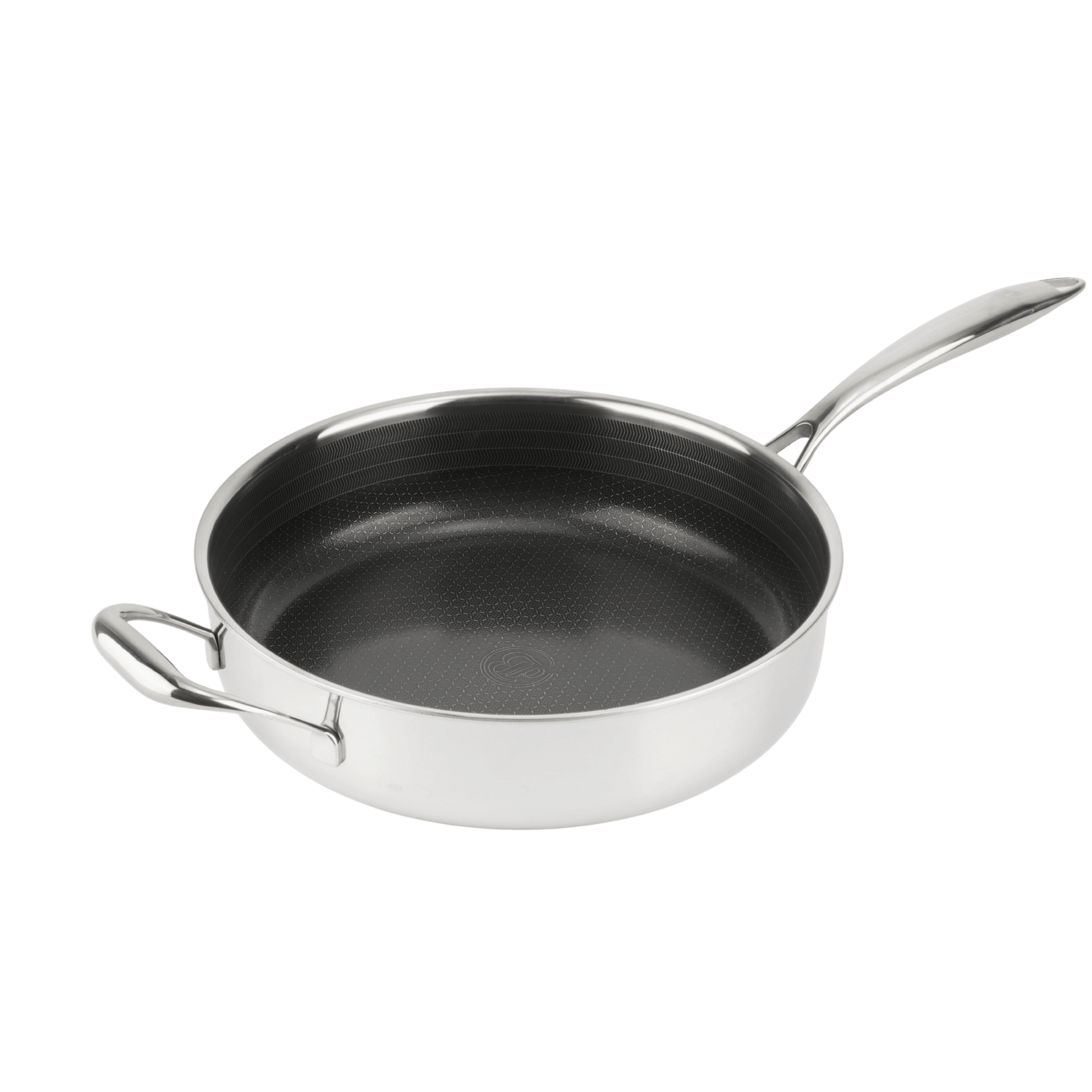 Hybride Hapjespan met Deksel Ø28 - detail non-stick oppervlak, PFAS-vrij