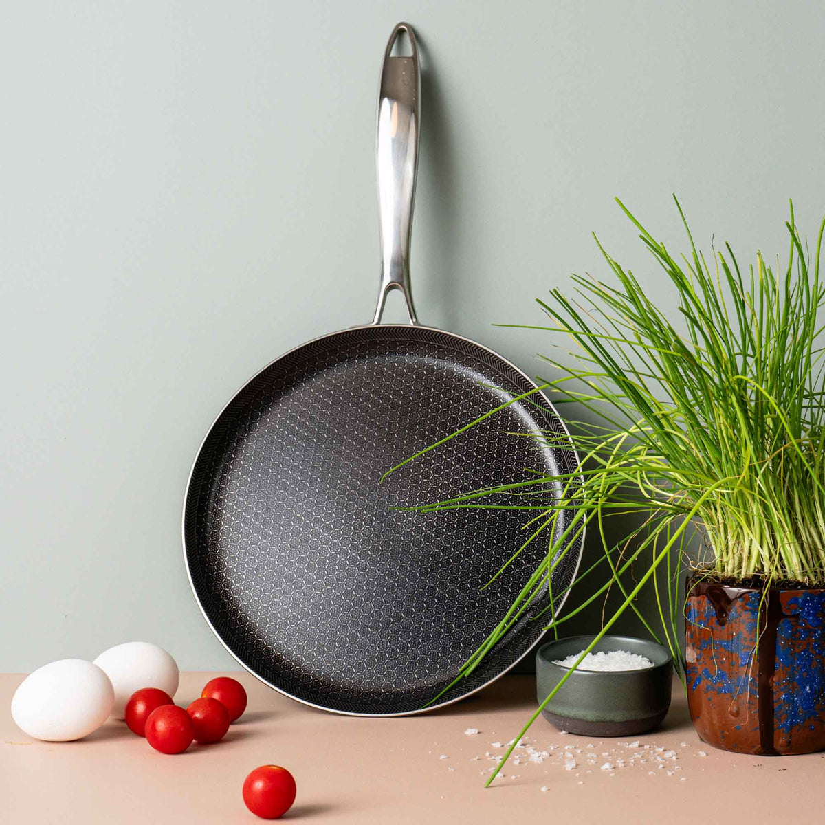 Hybride Pannenkoekenpan Ø24 in de keuken