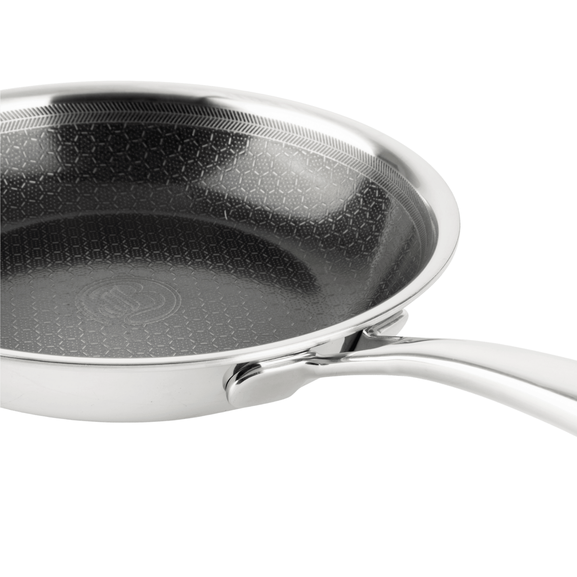 Hybride Koekenpan Ø20 - detail keramische non-stick oppervlak, PFAS-vrij