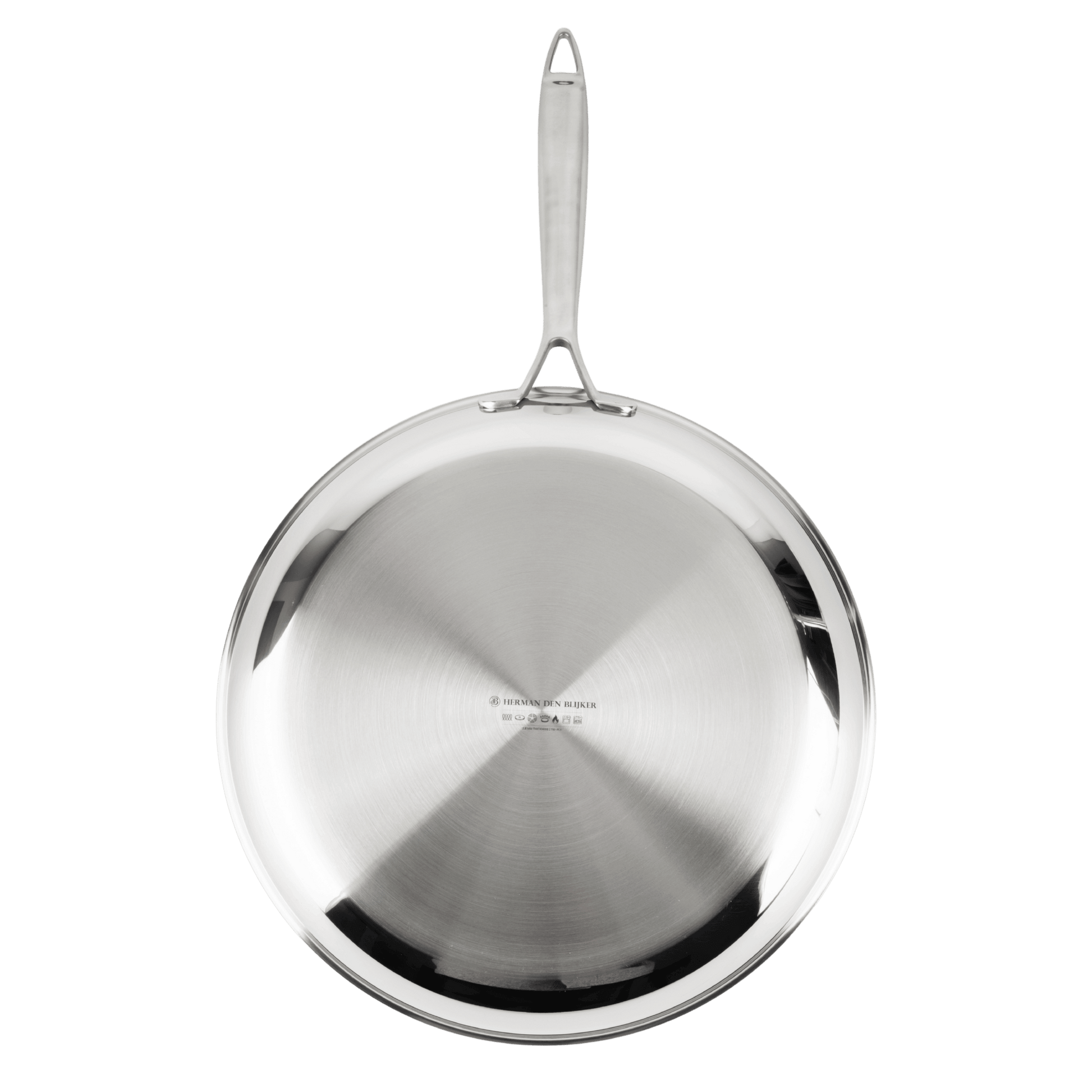 Hybride Koekenpan Ø32 - met ergonomische handgreep, ovenbestendig tot 220°C