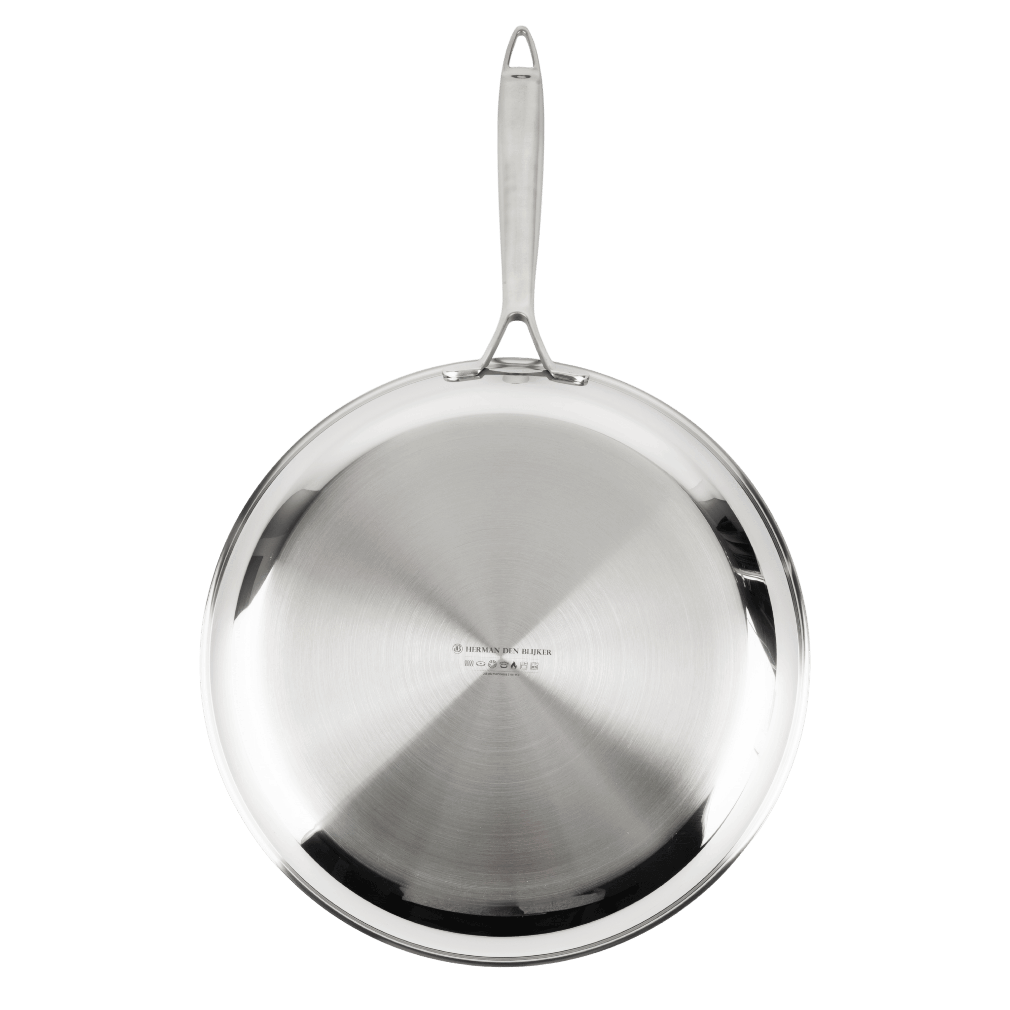 Hybride Koekenpan Ø32 - met ergonomische handgreep, ovenbestendig tot 220°C