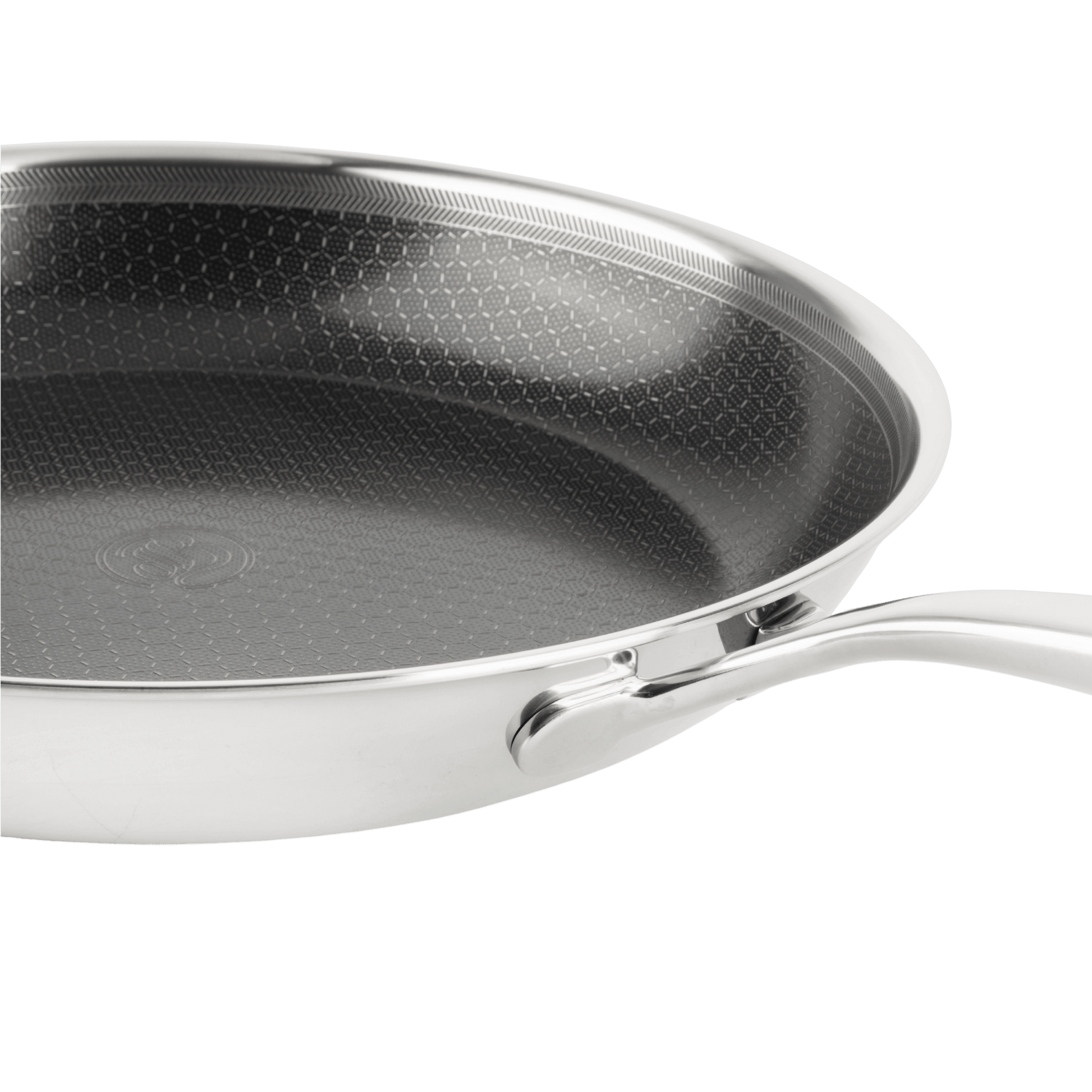 Hybride Koekenpan Ø32 - detail keramische non-stick oppervlak, PFAS-vrij