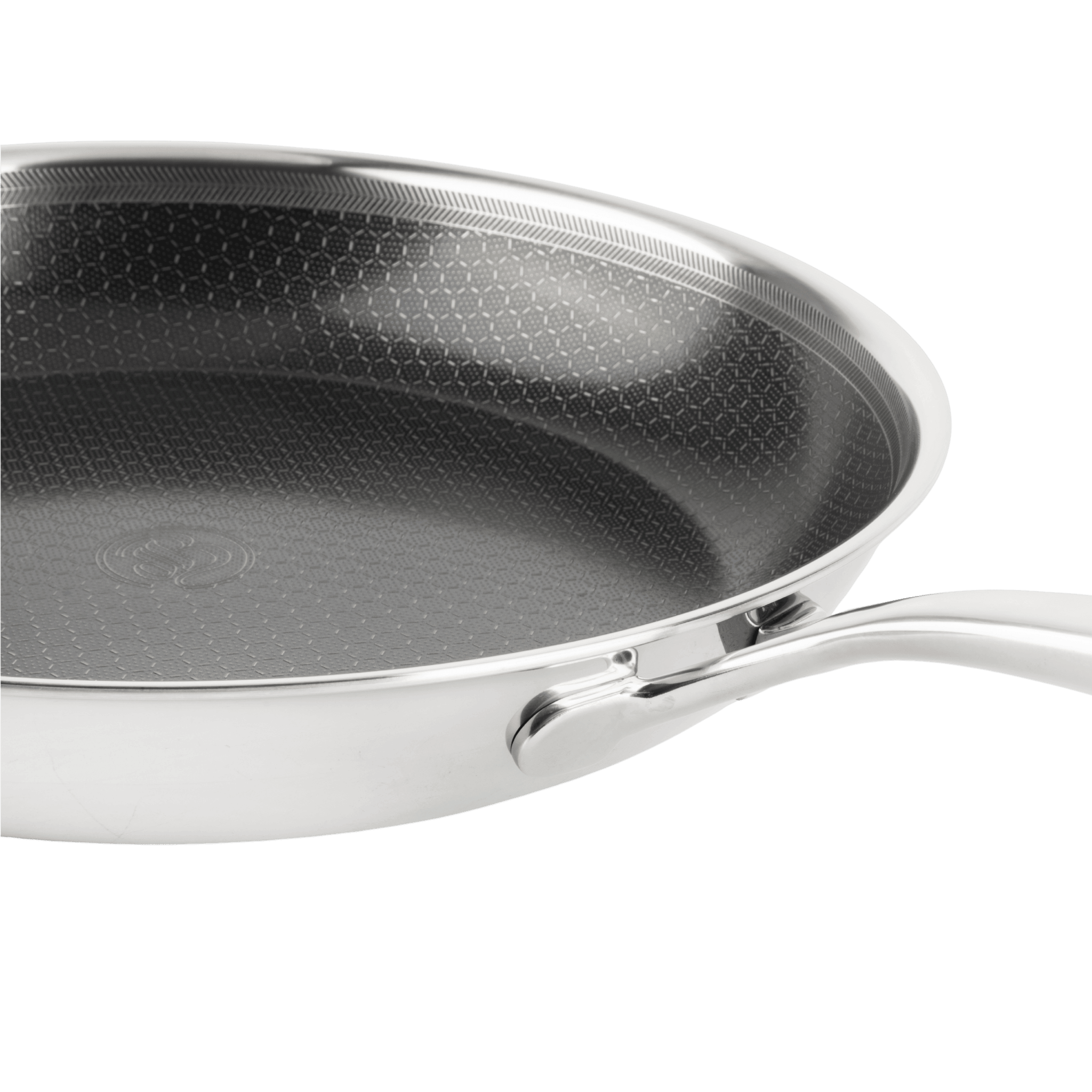Hybride Koekenpan Ø32 - detail keramische non-stick oppervlak, PFAS-vrij