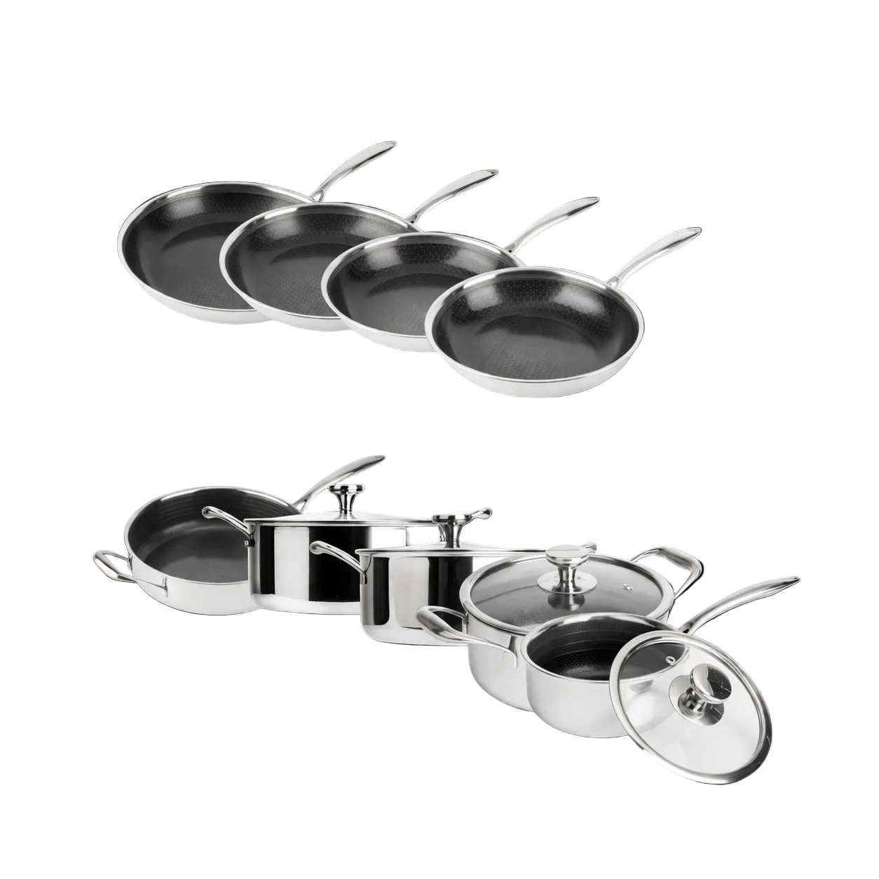 Complete Hybride Serie - 9-delig - Zonder wokpan